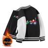 Children's Versatile Baseball Jacket - Spring & Autumn Velvet Cardigan for Boys