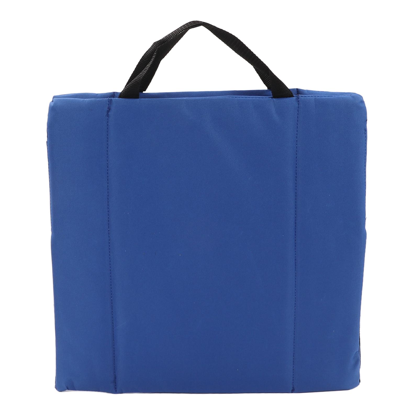 

Уличное складное рыболовное кресло-сиденье, портативное кресло-качалка, подушки для пляжного стадиона, синее