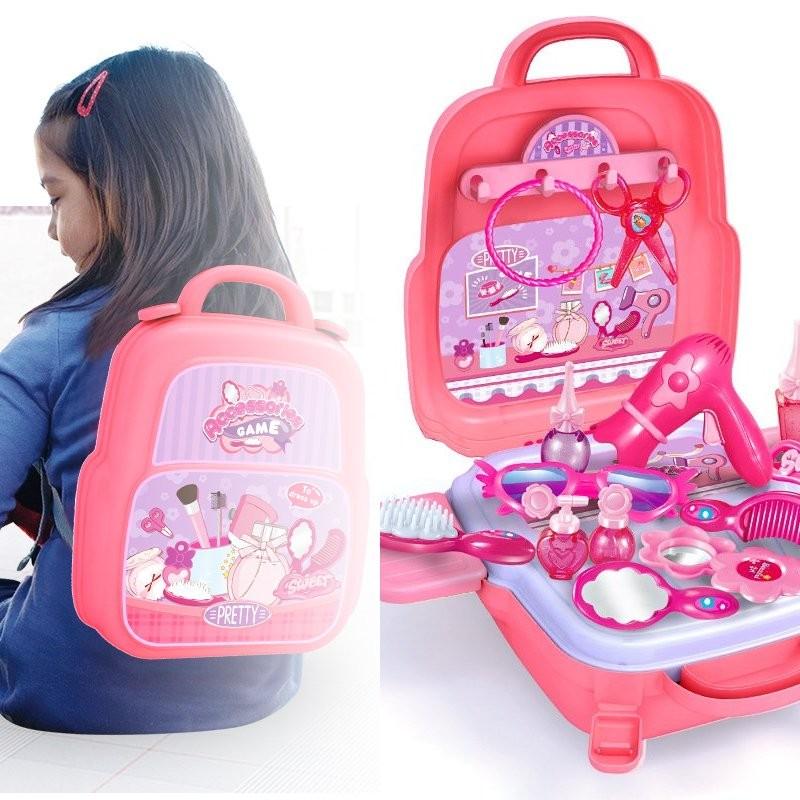 Versatile Children's Backpack Toy Set With Realistic Repair Tools For Imaginative Play