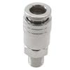 Schroefdraad Vrouwelijke Kop Pneumatische Connector Koppeling Connector EU Standaard Voor Luchtcompressor G1/4 Schroefdraad Mannetje Pneumatisch