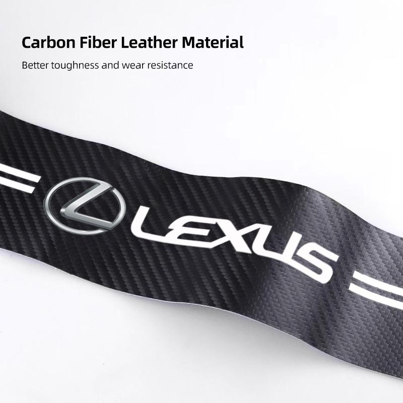 5Pcs Car Door Sticker Threshold Anti Scratch Decals Accessories For Lexus F SPORT ES RX NX LS UX LM LX GX LC RZ IS CT GS RC HS S