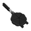5.9in Waffle Maker Pan Aluminum Alloy Plastic Easy To Clean Mini Waffle Maker for Waffles Sandwich