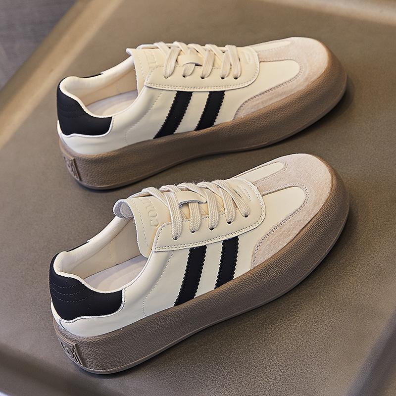 Genuine leather German training shoes women's women's platform sports shoes women's forrest shoes casual women's shoes versatile heightening