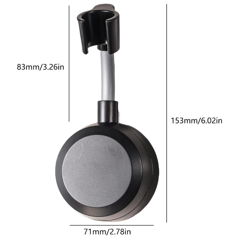 Multipuepose Suction Shower Support Bathroom Accessory for Family Household Use Ensures Comfortable Bathing Experience