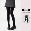 Women's Velvet Leggings: Autumn/Winter Thick Bare-Leg Look, Black Slimming, Non-Slip Pantyhose.