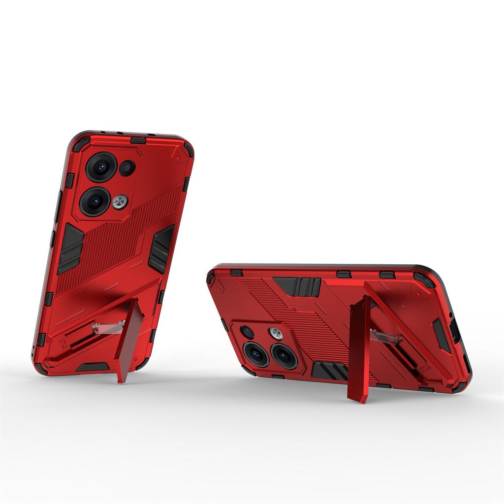 Pro Oppo Reno13 5G (Globální) Pouzdro PC + TPU Nárazuvzdorný kryt na telefon s podpěrou