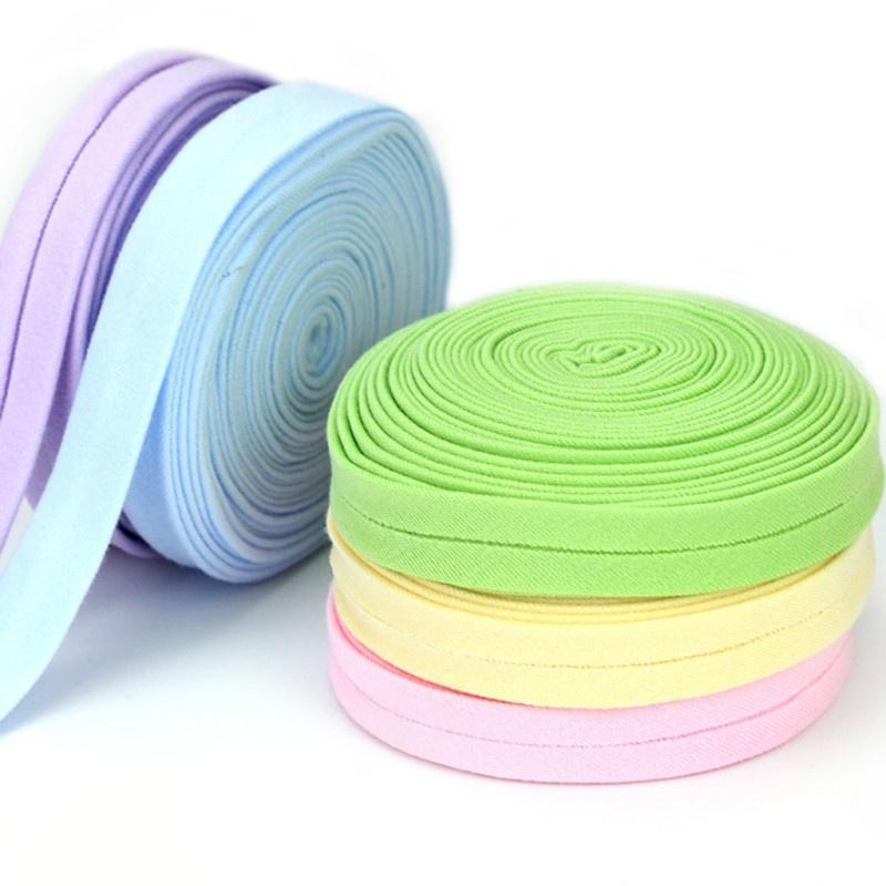 11 Colors Cotton Elastic Strap Ribbon Trimmings bing DIY Material