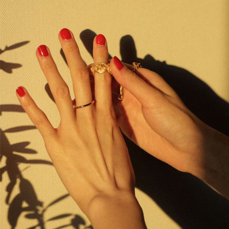 HYERIKIM JEWELLERY Madelaine ring (gold)