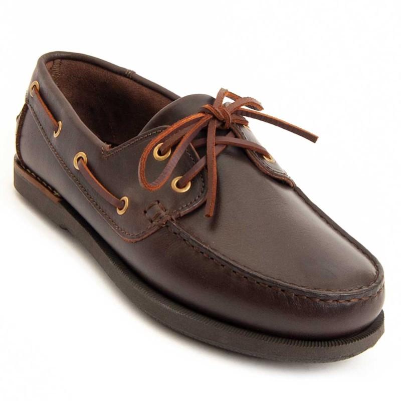 Men's Leather Casual Boat Shoe.  Purapiel  Puranautic4  95736