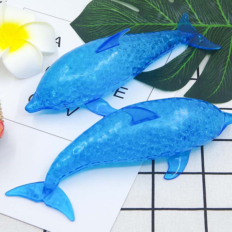 New Sea Animal Squishy Shark Stress Balls Fidget Toy Funny Stress Reliever for Pressure Reduction Suitable for Children Adults