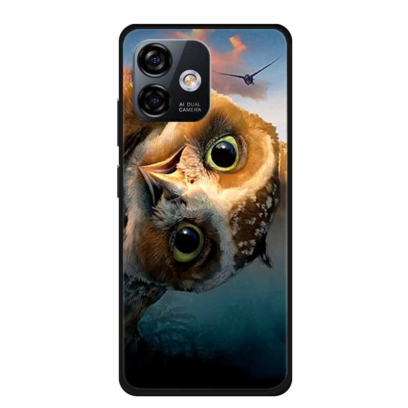 For Ulefone Note 16 Pro Case Animals Soft Silicone TPU Back Cover Phone Cases For Ulefone Note16 Pro 16Pro Bumper Wolf Fundas