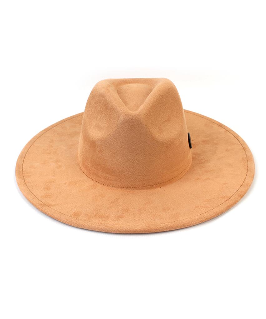 Yunibeosyeolkemiseuteuli Suede Simple Beige Fedora