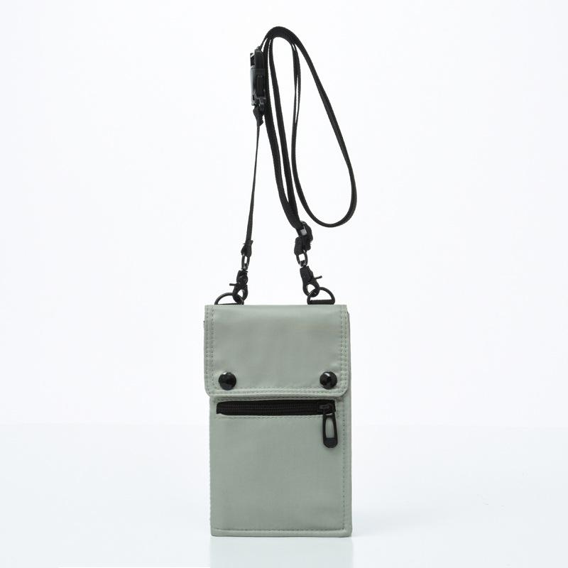 Herren Reise Hängende Hals Pass Tasche Damen Wasserdicht Nylon Kredit ID Karten Paket Tragbar Multifunktion Geld Ticket Geldbörse