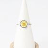 Stainless Steel Dried Flower Round Rings For Women Eternal Flower Open Finger Ring Jewelry Wedding Band Gift Wholesale New