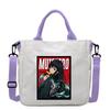 Japan Cartoon comicsTokito Muichiro Demon Slayer Print Canvas Bag Fashionable Everyday Shoulder Bag Crossbody Bag for Women 7555
