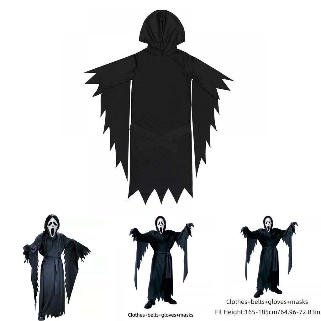 Scary Halloween Costume For Kids Dress Up In The Terrifying Scream Outfit!