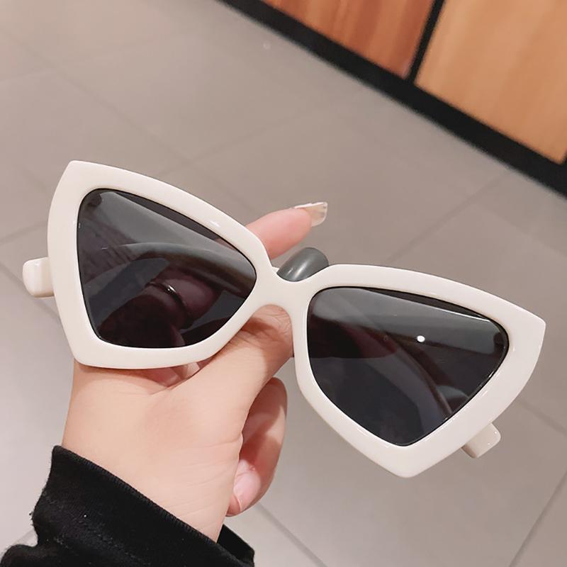 

Женские модные солнцезащитные очки с большой оправой, унисекс, солнцезащитные очки для путешествий, очки в стиле «кошачий глаз» в стиле хип-хоп