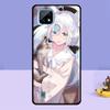 Shirakami Fubuki Hololive Case For Realme C75 C67 C61 C55 C53 C51 C35 C21Y C25S GT 7 Pro 6 6T 10 11 12 13 14 Pro Plus
