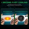 Black Shark Peltier Smartphone Cooling Fan, Magnetic, 20W High-Power Smartphone Cooling Fan, 3-Second Rapid Cooling, Quiet, App Controlled, RGB Light