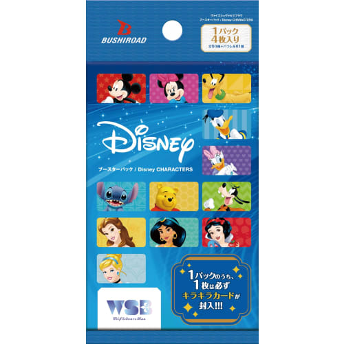 Bushiroad Weiss Schwarz Blau Booster Pack Disney CHARACTERS BOX