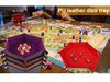 Hexagonal Velvet Foldable Dice Storage Tray