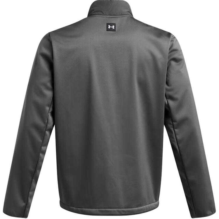 Under Armour Comfortable Sports Casual Zip Jacket Men jackets Gray 1385829-025