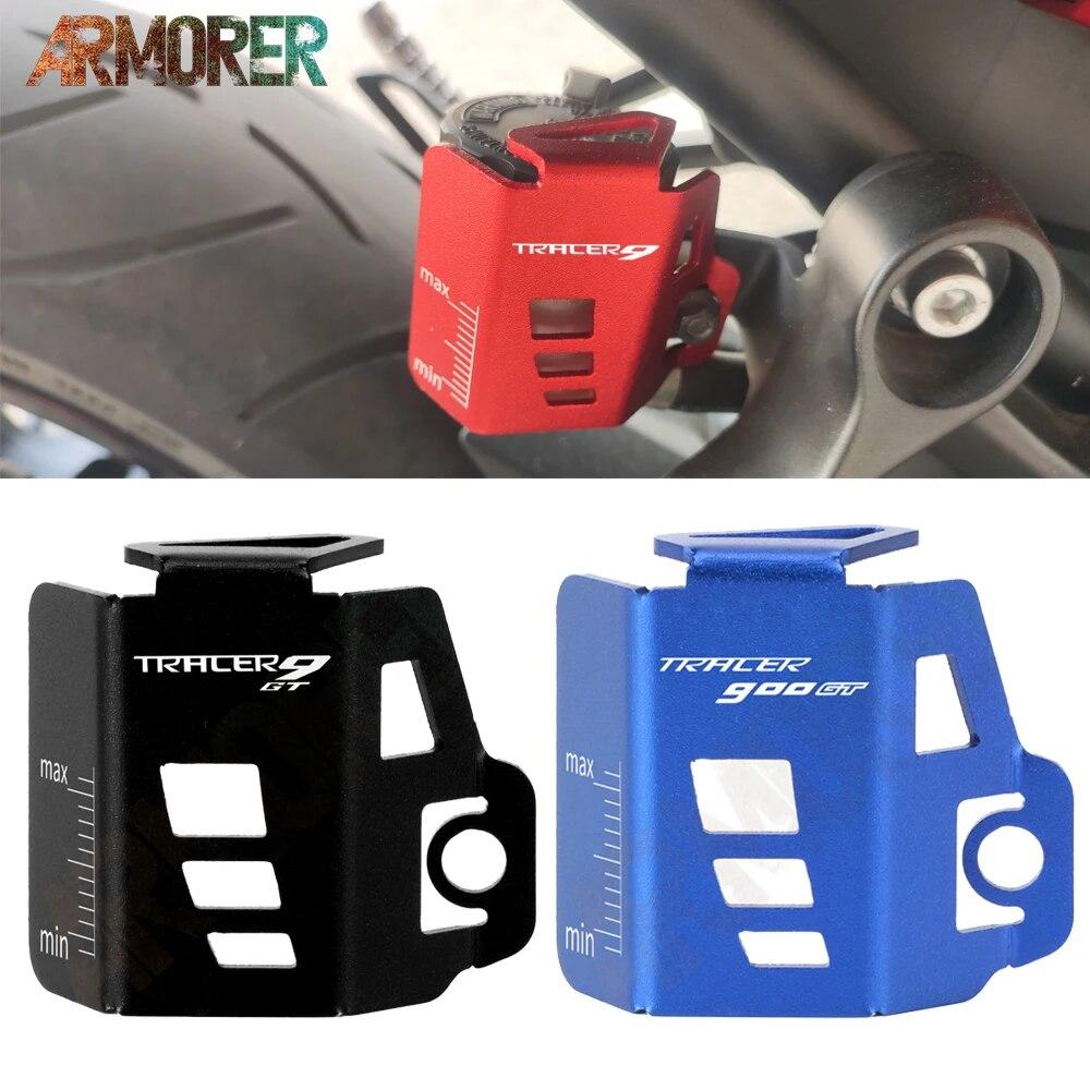 

Для Yamaha Tracer 9 GT TRACER 900 900GT 2015-2022 аксессуары для мотоциклов задний бачок тормозной жидкости защитная крышка