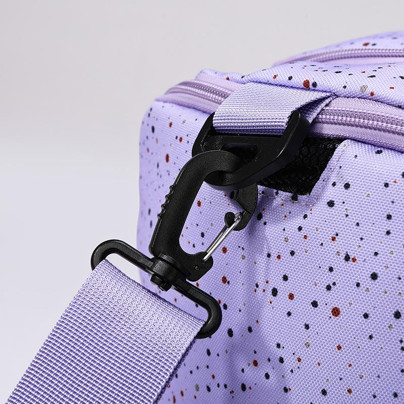 Große Sport-Duffeltasche für Damen, Gym-Tote mit Netztasche und mehreren Reißverschlüssen