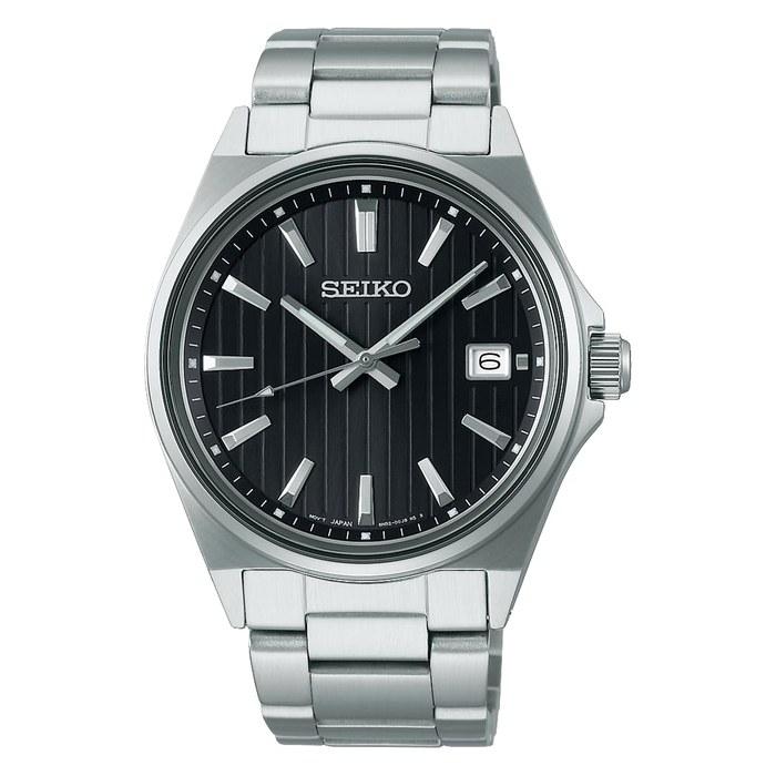 SEIKO SELECTION SBTH005 Men s Quartz Watch, Black Dial