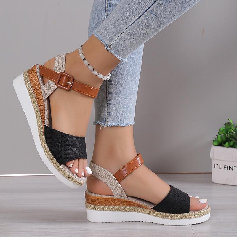 Fashion Shoes Sandals Women Wedge Sandals For Women Casual Women's Sandals Elegant Soft Female  De Mujer Footwear