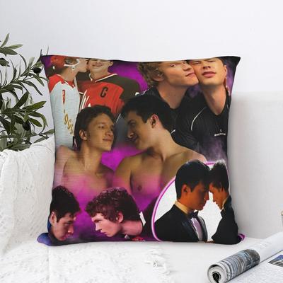 Hollanov Ilya Rozanov & Shane Hollander Square Pillow Cases Cushion Cover Awesome Zipper Decorative Pillowcase For Home 18"