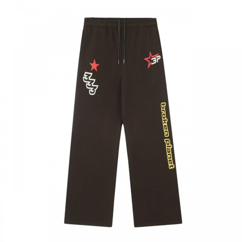 Broken Planet Oversized Fleece-Lined Cotton Jogger