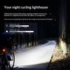 Cyc1700 High Brightness Lumen Bike Front Light 4000Mah Rechargeable With Cutoff Line And Wireless Remote Control
