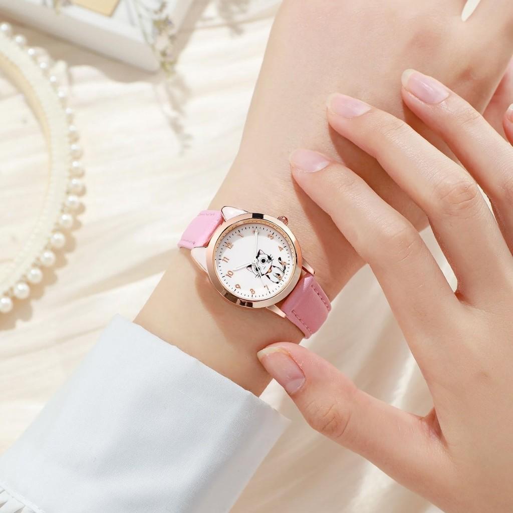 Minimalist Quartz Student Watch With Calendar And World Time For Office And Daily Use