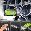 WOKEZ 12V Hydraulic Electric Jack with Inflatable Pump for Small Cars & Off-Road Rescue