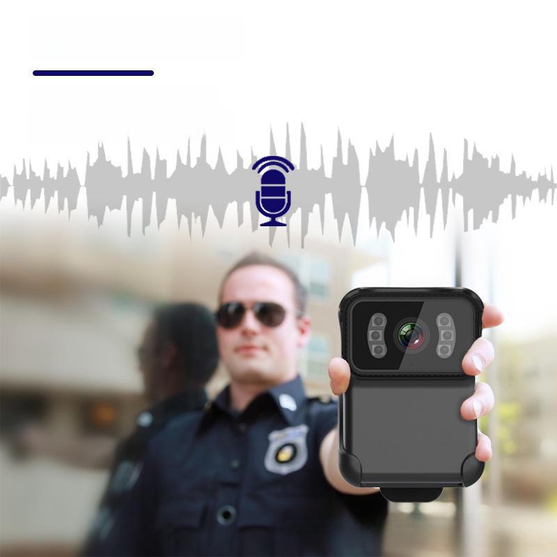 Câmera corporal HD WiFi à prova d'água e poeira para aplicação da lei