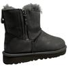 UGG Short Snow Boots Women's Charcoal Gray 1118853-CHRC