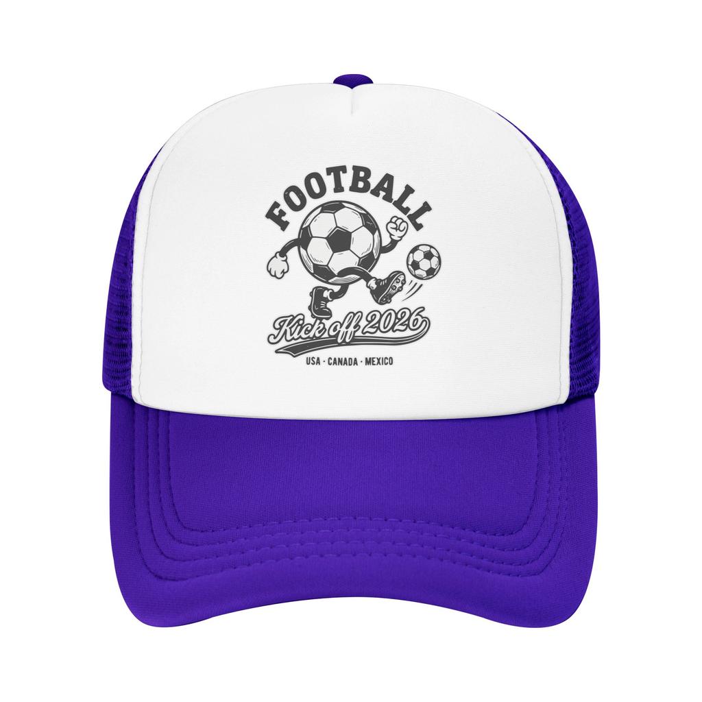 Personalized Football Soccer Cups Baseball Cap Sports Unisex Womens Adjustable USA Canada Mexico Dad Hat Summer