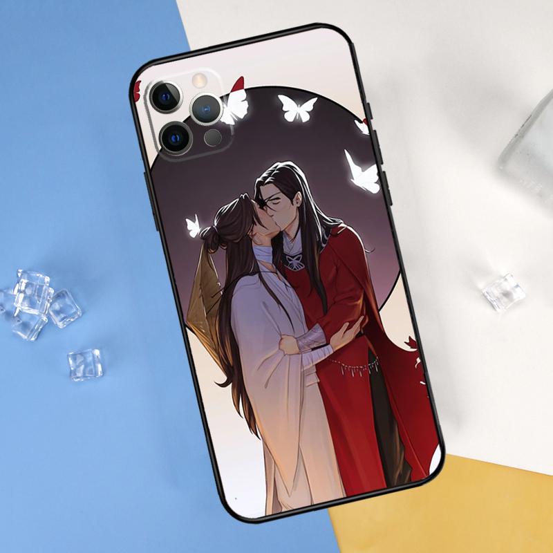 Tian Guan Ci Fu Phone Case For iPhone 16 Pro Max 12 13 Mini 11 14 15 Pro Max XR 16 15 Plus 16e Cover Shell
