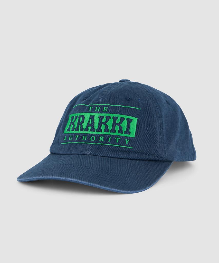 Keulaeki [Unisex] Box Logo Cap 02_Navy [Kr269Poh411]