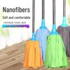 Ultra-Fine Fiber Towel Mop for Dry & Wet Use with Stainless Steel Rod