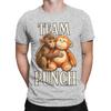 Baby Monkey Punch Funny Graphic 100 Cotton TShirt Bib Punch The Monkey Tops Tees For Unisex