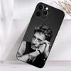 Singer J-Johnny H-Hallyday Case For iPhone 16,15,14,13,12,11 Plus,Pro Max,XS,X,XR,SE,Mini,8,7 Soft Silicone Black Cover