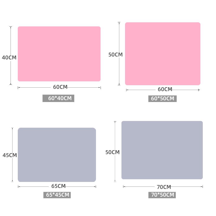 European Style Silicone Heat-Resistant Table Mat for Kids