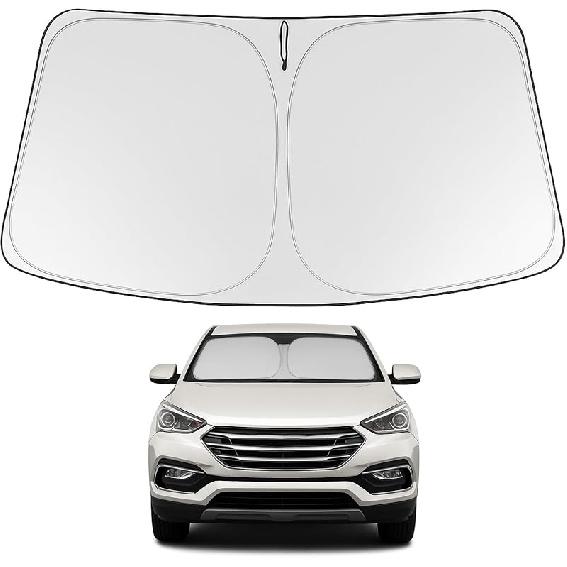 Proadsy 2025 Upgrade Front Windshield Sun Shade Foldable RAV4 Sunshade Protector Fit -2025 RAV-4 SUV Crossover, TRD Off-Road, LE XLE Premium Limited