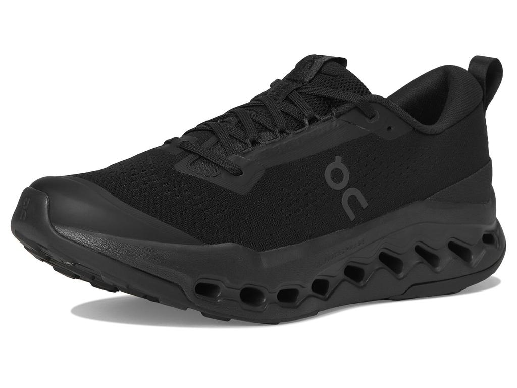 On Cloudsurfer Trail 2 Size 9 Men's Sneakers, Black/Eclipse,