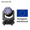 7x40W RGBW 4-in-1 LED Spotlight Large Disco Stage Lighting Zoom Beam/Zoom DJ/Bars Bee Eye Moving Head DMX512 for Concerts