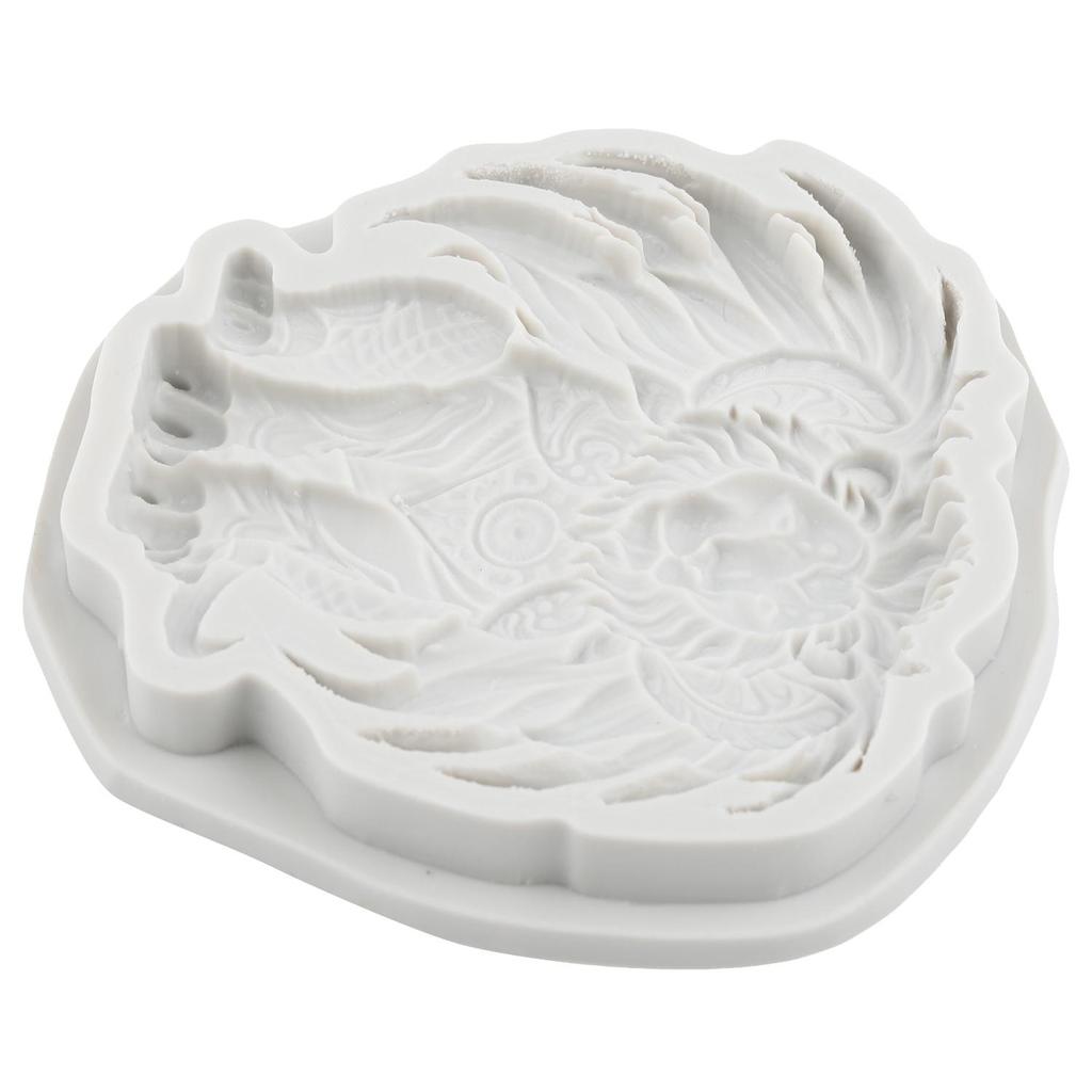 Lion Silicone Mold Lion Fondant Molds Cake Decorating Tools Cupcake Topper Candy Sugar Craft Gum Paste Polymer Clay