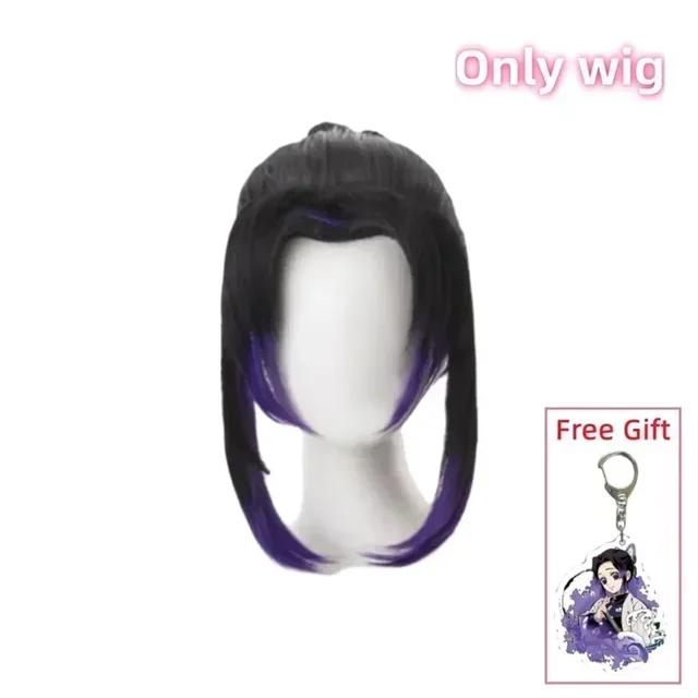 Kochou Shinobu Cosplay Costume Anime Shinobu Perruque Haori Uniforme Femmes Enfants Halloween Vêtements S