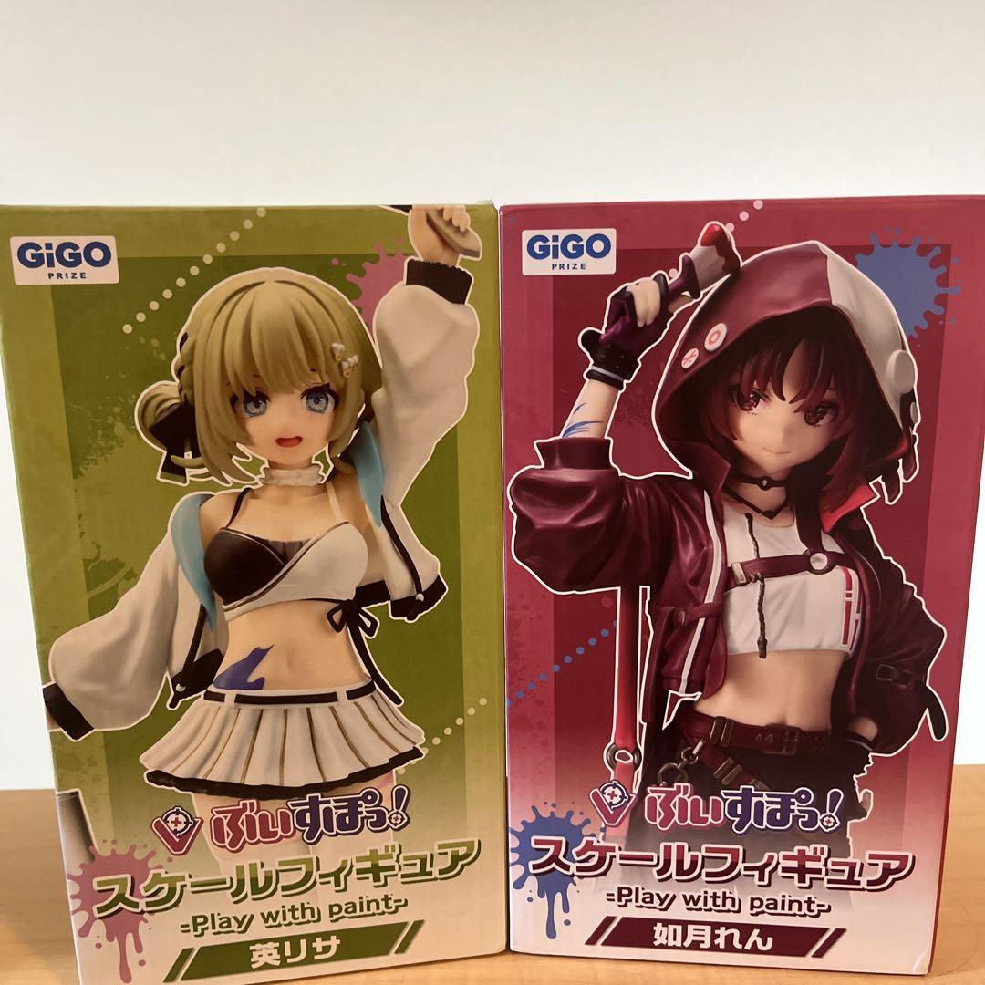 

[USED] GiGO Exclusive VSPO! Scale Figures: Lisa Hide & Ren Kisaragi